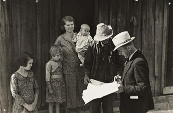 (JACK DELANO; JOHN COLLIER; THEODOR JUNG; JOHN VACHON) A selection of 7 photographs. 1935-41.